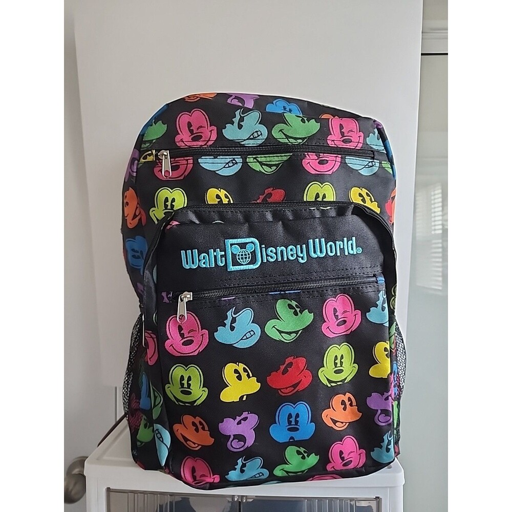 Disneyland Resort Park EXCLUSIVE BACKPACK Rainbow MICKEY MOUSE FACE